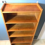 Small vintage library 1960 in honey oak