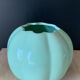 Green ball vase