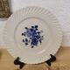 Keller - Guerin service dish - blue flower décor