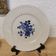 Keller - Guerin service dish - blue flower décor
