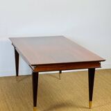 Art deco rosewood dining table