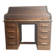 American roll-top desk in solid oak, also known as "Roll desk top".