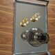Art deco rectangular mirror tray