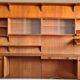 Vintage Teak Wall Unit Nils Jonsson for Troedes Bjärnum