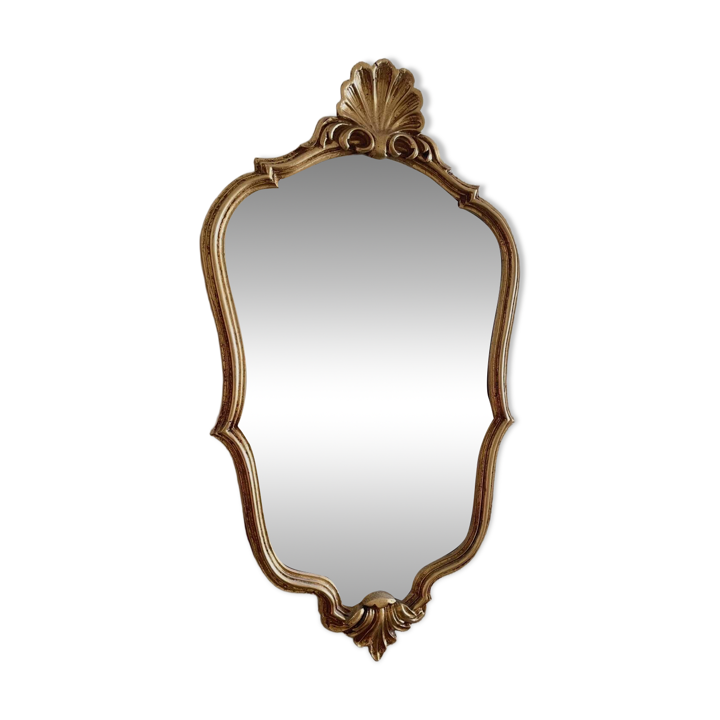Miroir doré style Louis XV