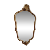 Miroir doré style Louis XV