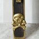 Bronze & ebony "skull" crucifix 19th century