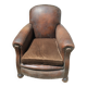 Art Deco leather club armchair circa 1940
