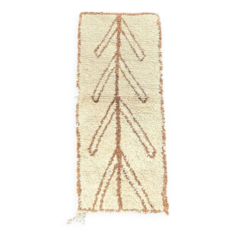 Tapis berbère beni ouarain vintage marocain