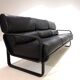 Drabert Lobbytop three-seater leather sofa by Otto Zapf, 1979