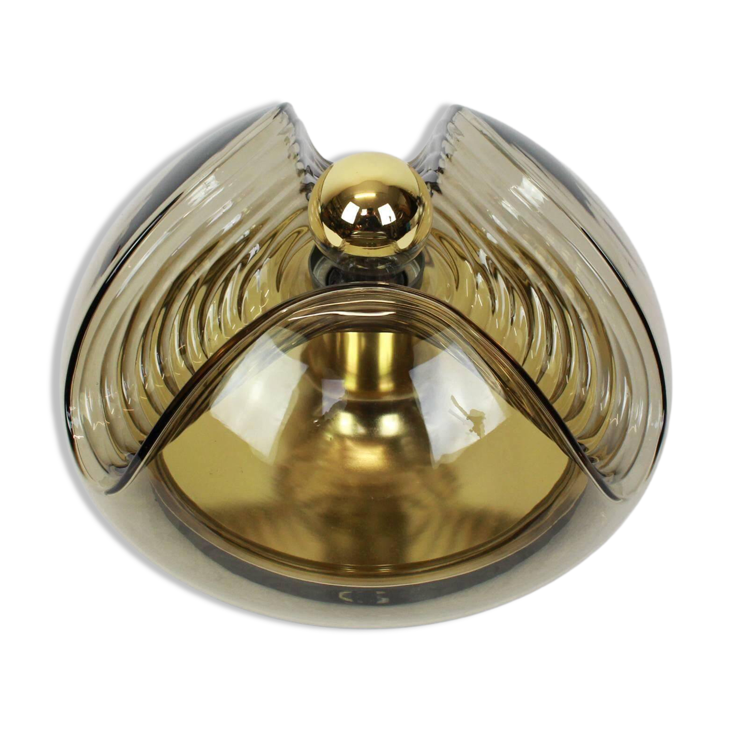 Wall Light Ceiling Fixture, Koch & Lowy by Peill & Putzler, Germany