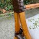 4 chaises en bambou et cannage