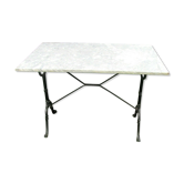Table bistrot dessus marbre