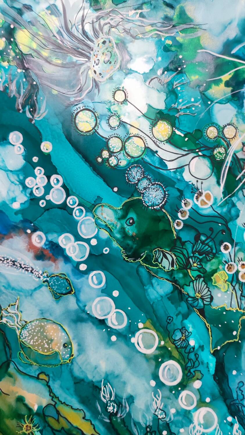 Painting the marine world