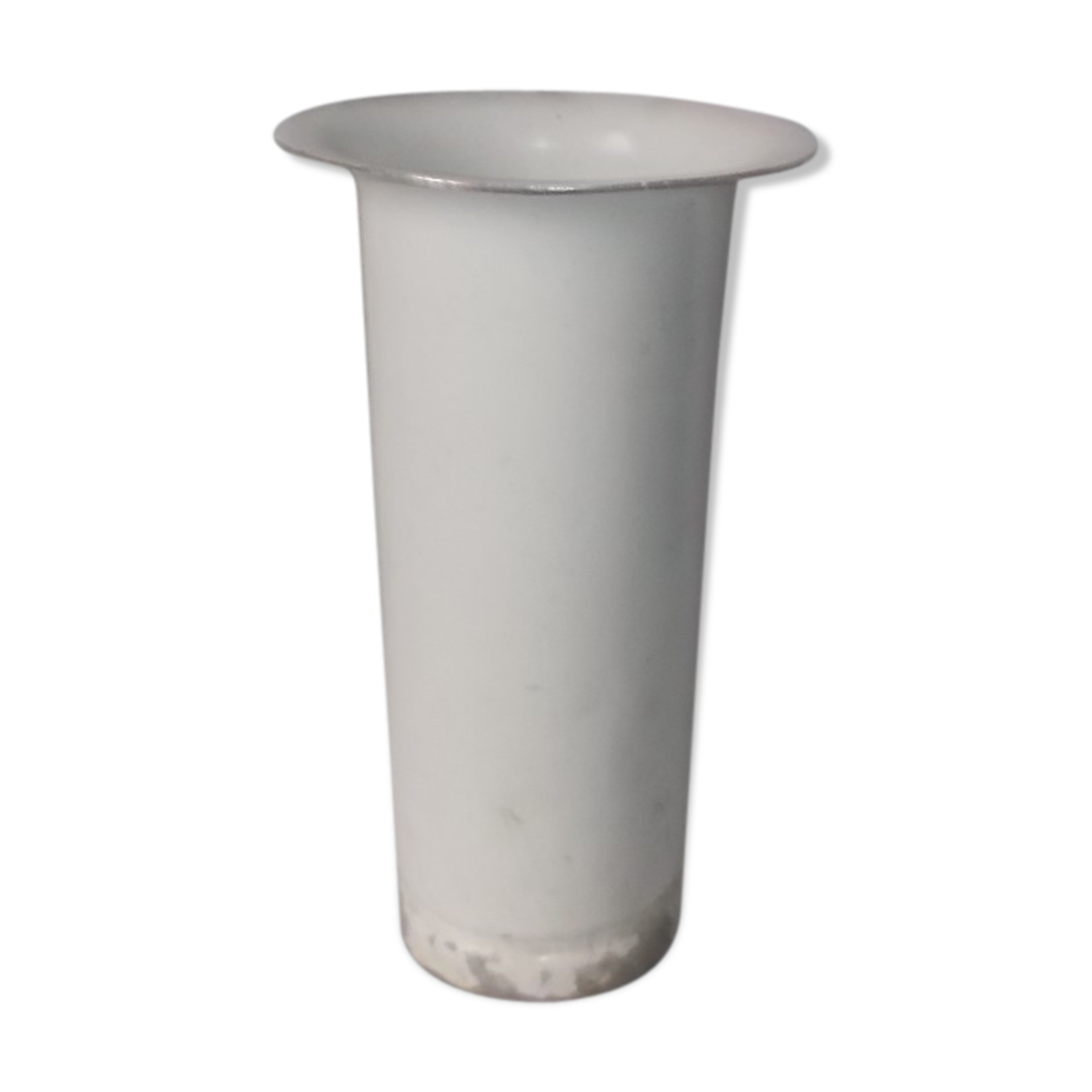 Cylindrical vintage florist vase