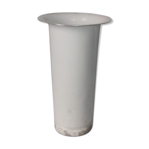 Vase de fleuriste vintage cylindrique