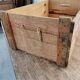 Vintage wooden box Chocolat Poulain