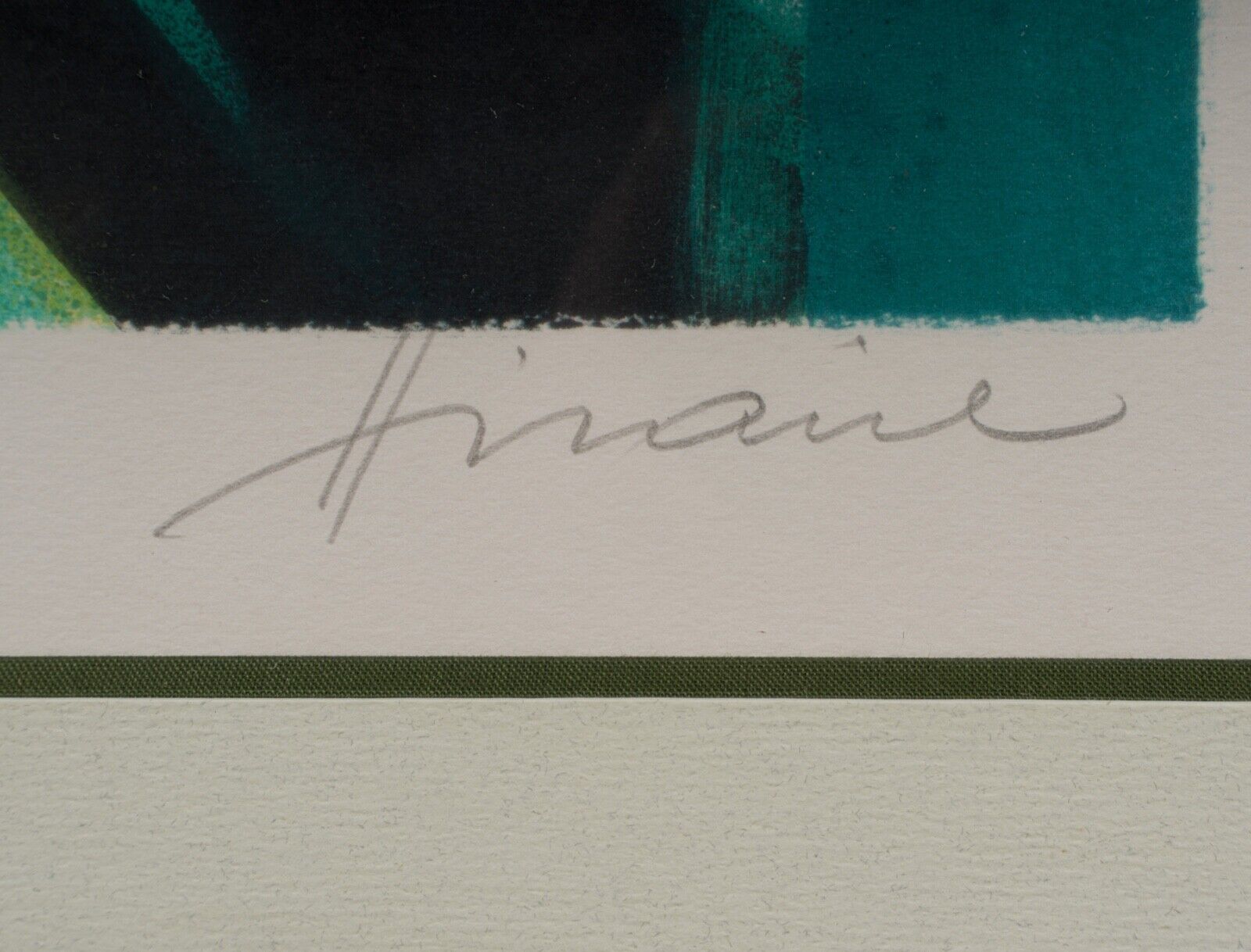 Lithograph camille hilaire bouquet of flowers 121 of 175 certificate