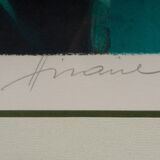 Lithograph camille hilaire bouquet of flowers 121 of 175 certificate