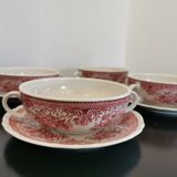 12 soup bowls and saucer service Villeroy&Boch Saar