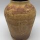 Vintage accolay ceramic vase, brutalist art, signed hubert guy