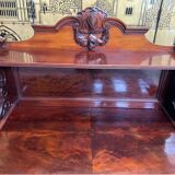Napoleon III mahogany console or serving unit