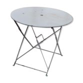 Table de jardin pliante en fer