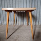 Vintage compass leg table