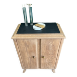 Bedside table raw solid wood
