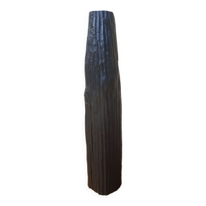 vase en bois