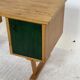 Bureau vintage des années 1960, design de bureau compact
