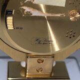 Hour Lavigne clock in gilded metal