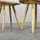 Pair of Rattan Side Tables by Jan Kalous for ULUV, 1970s
