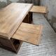 Counter or desk in oak from the 1950s.