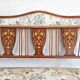 Antique Edwardian Two-Seat Mahogany Canapé with Marquetry
