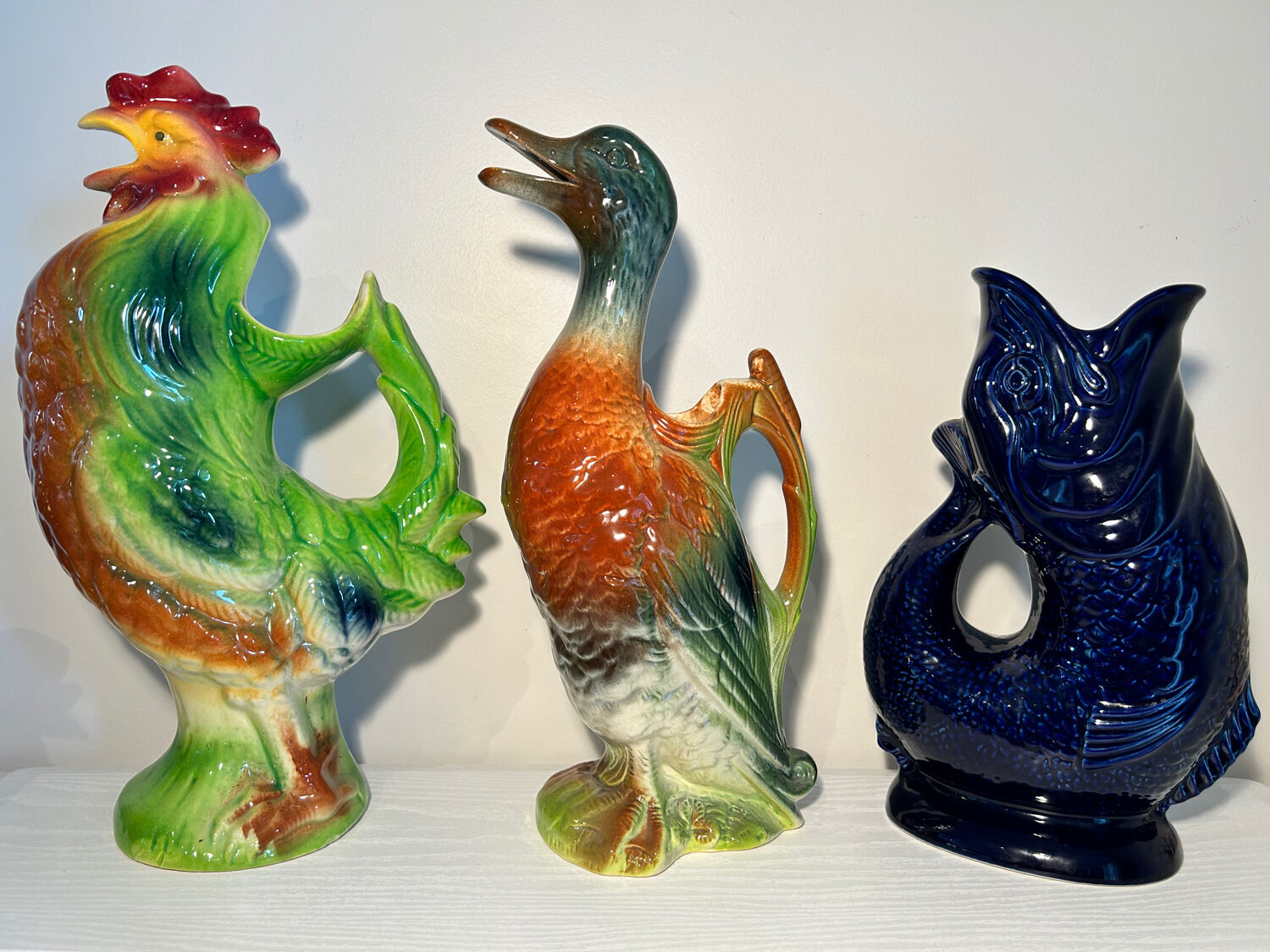 Pichet Vintage En Céramique Canard – Années 1950, Made In Germany – Kitsch Rétro