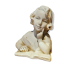 Bust child reading