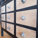 Apothecary cabinet with drawers