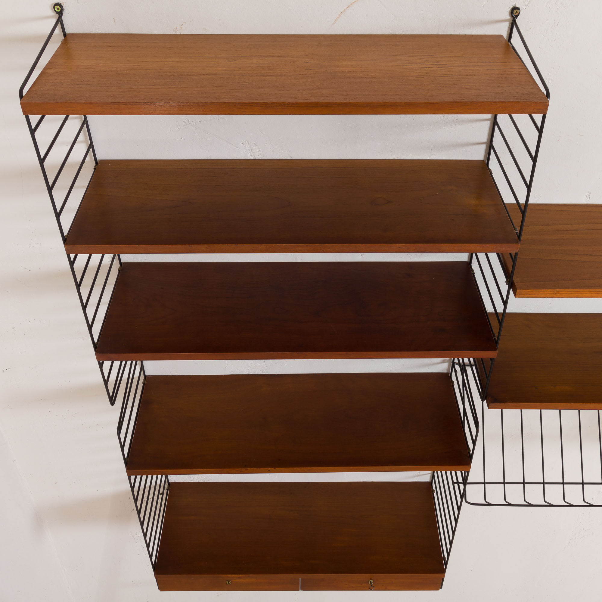 String wall unit from 1964 by Strinning, Sweden