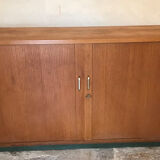 Mid century vintage sliding door line