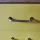 Vintage chest of drawers restyled feet compass