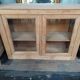 Buffet glazed solid wood Aérogommé antique