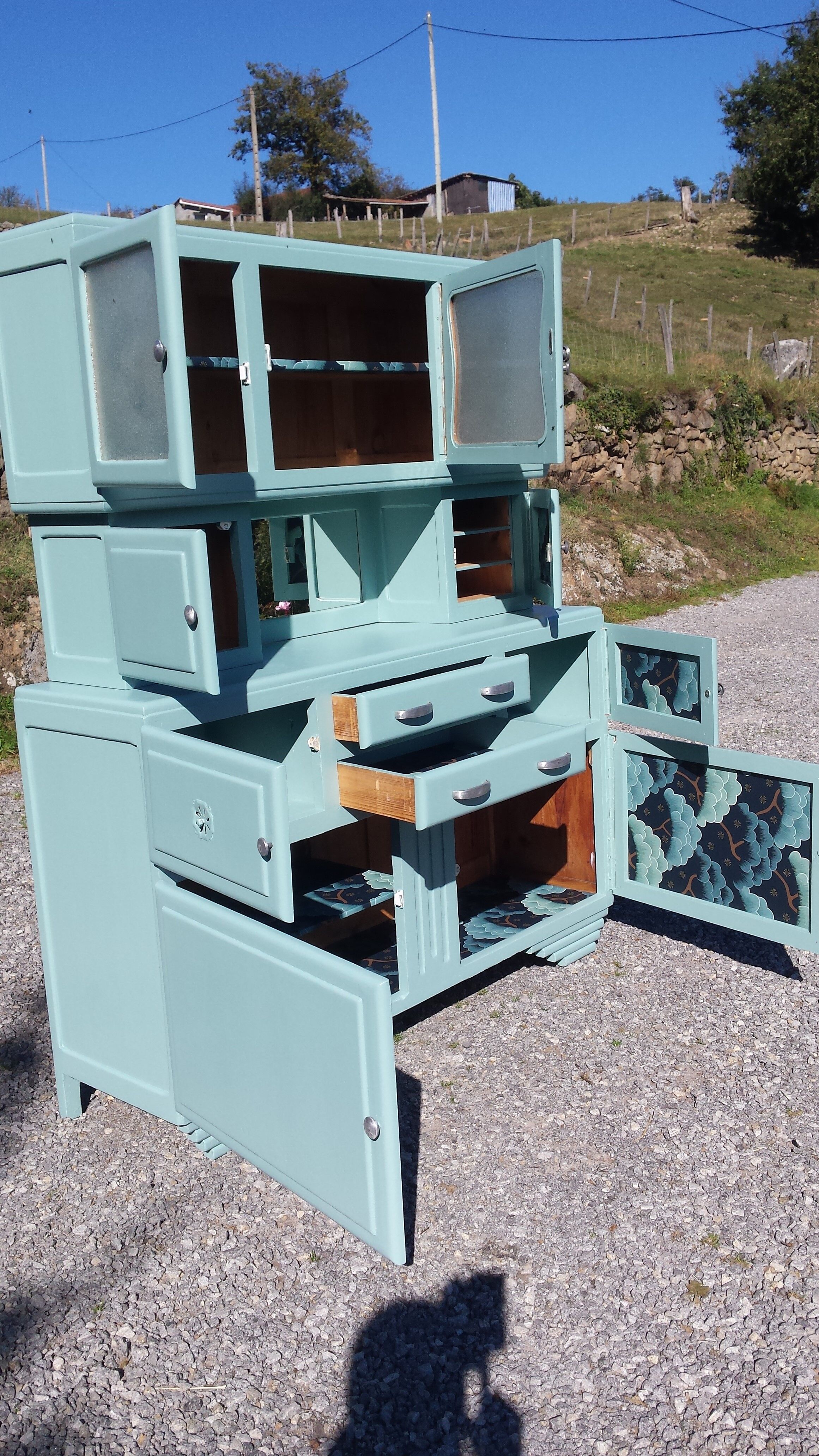 Buffet mado sanded, solid wood