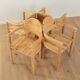 Chaises de salle à manger des années 1970 par Rainer Daumiller pour Gramrode Møbelfabrik (lot de 4)