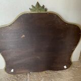 Gilded baroque Louis XV style mirror