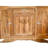 Art deco walnut sideboard