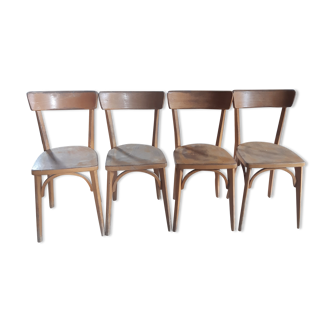 1 set of 4 Baumann chairs