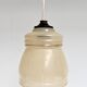 Lampe de plafond vintage nacrée, années 1960