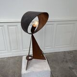 Lampe en acier corten Eric Dartois