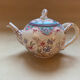 Porcelain teapot Sarreguemines